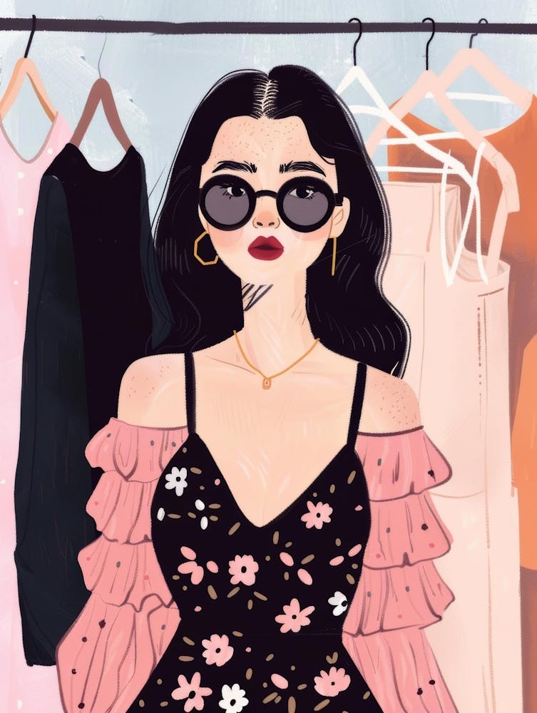 Girl In A Dress 4