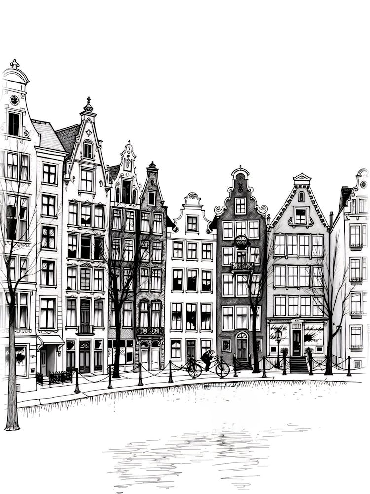 Amsterdam Cityscape