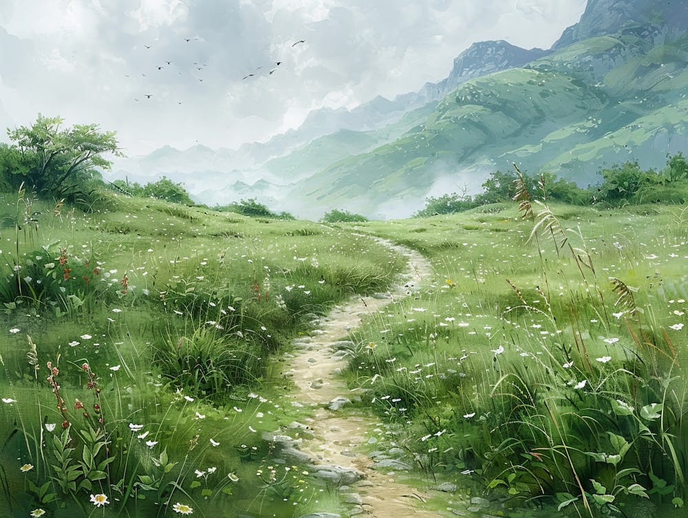 Path In The Meadow 1