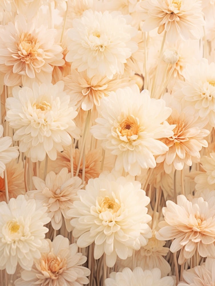 Boho Dried Flowers Zinnia 1