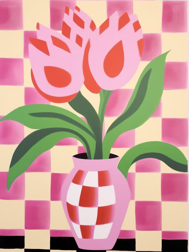 Tulip Flower Vase 1