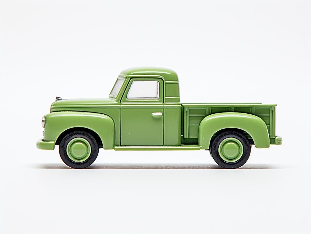 Toy Car Green Truck