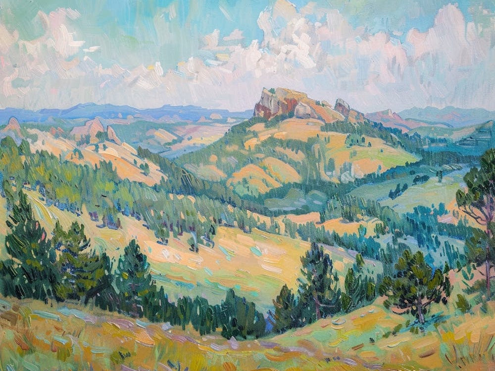 Western Landscapes Black Hills South Dakota 2