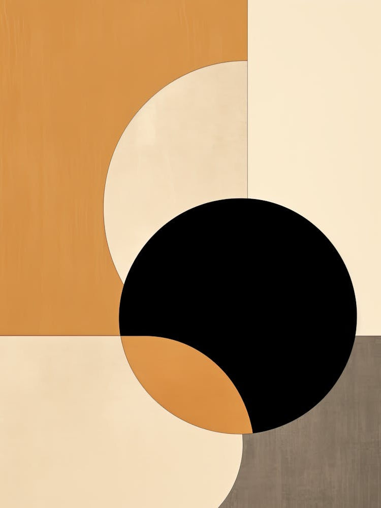 Geometric Bauhaus Melody: Abstract Symphony