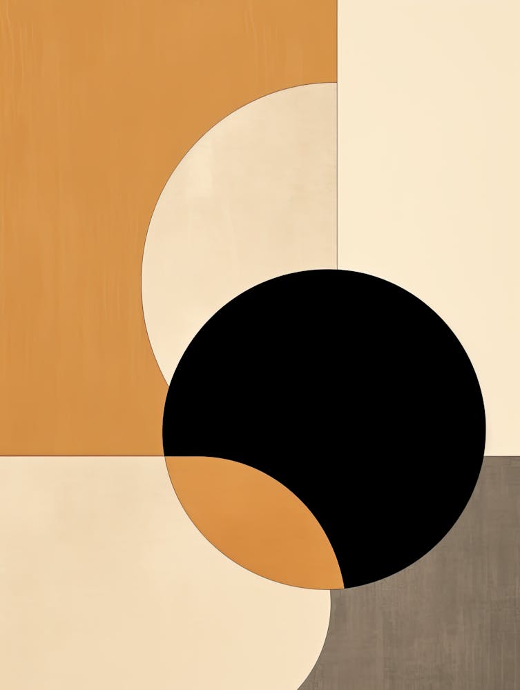 Geometric Bauhaus Melody: Abstract Symphony