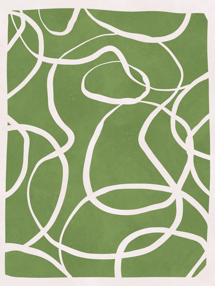 Lignes sur fond vert 2