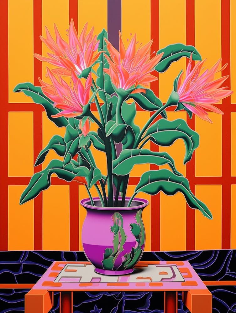 Mexican Style Cactus Illustration Easter Cactus 3