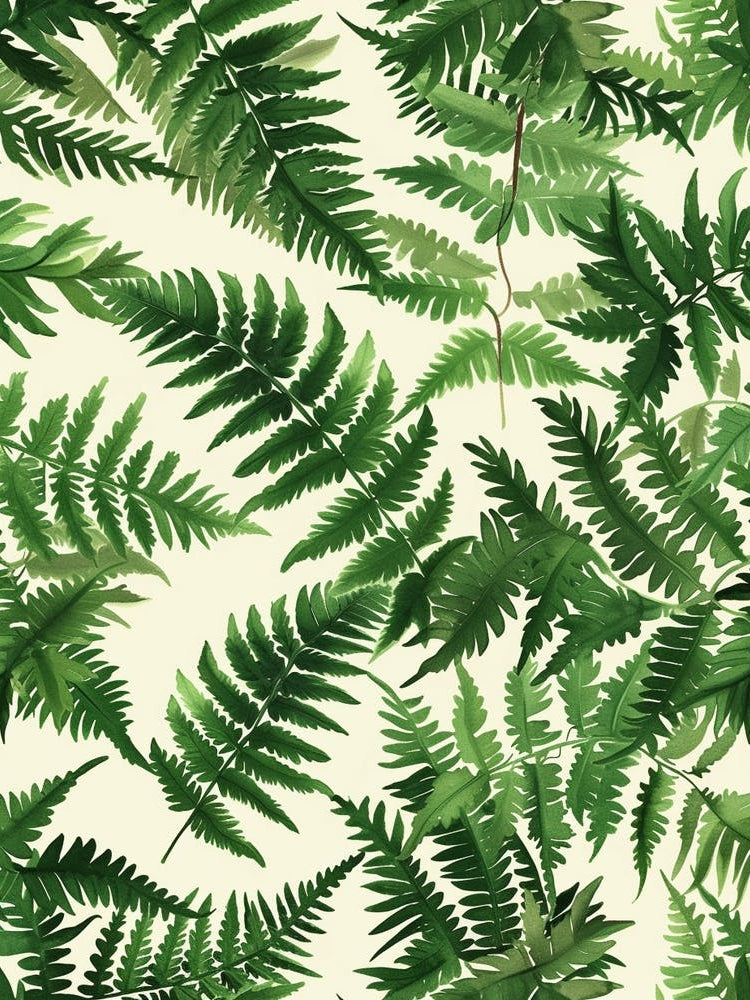 Pattern Poster Royal Fern 3