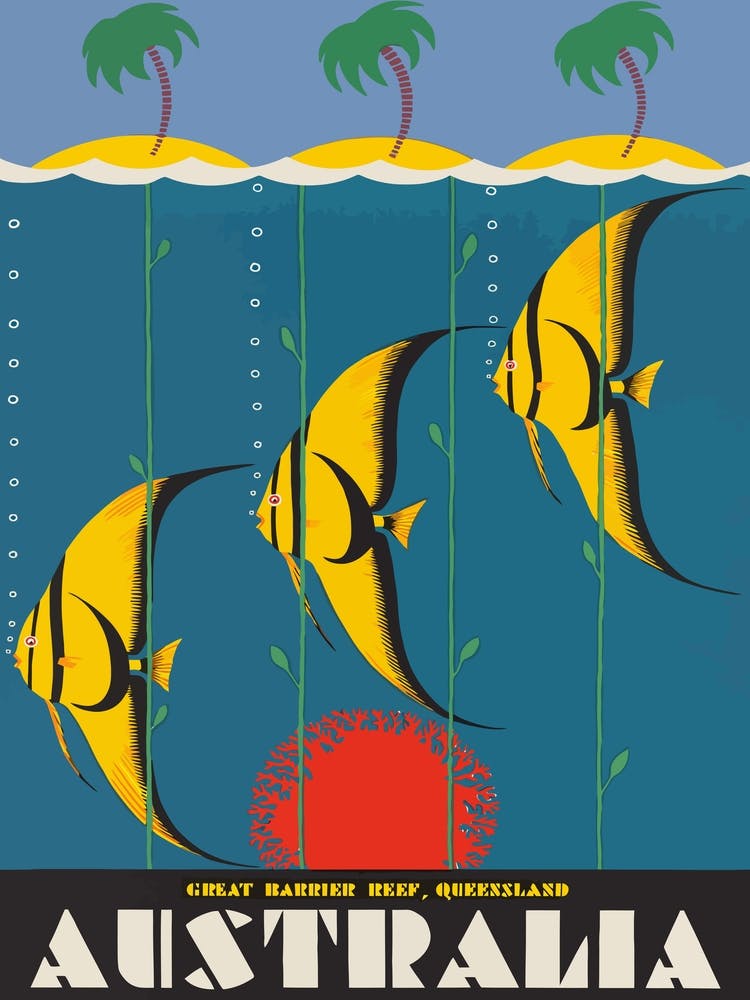 Australia,Tropic Fish on Great Barrier Reef, Queensland