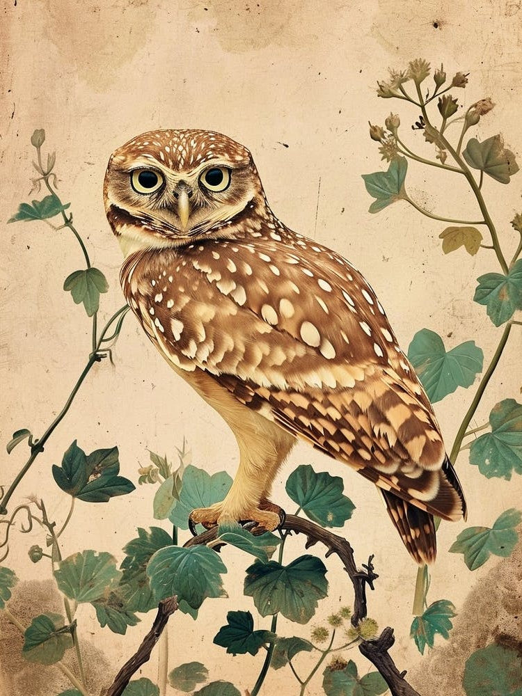 Burrowing Owl Painting 3