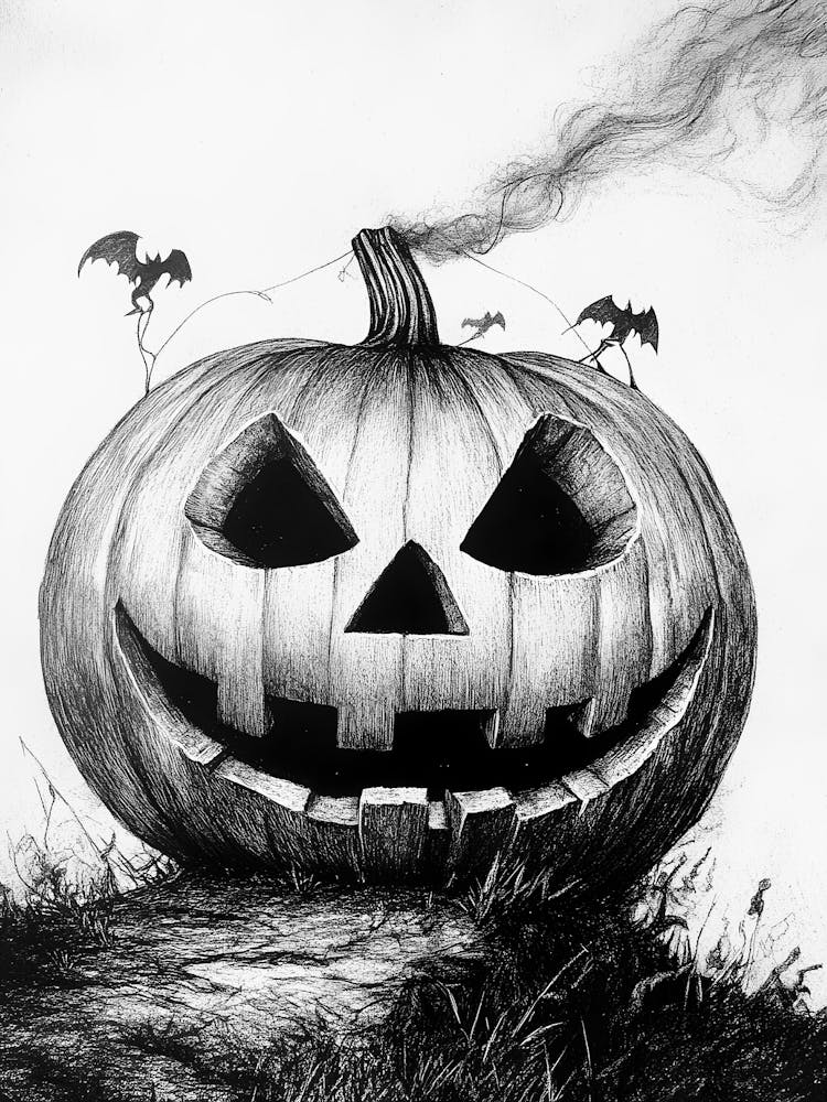 Halloween-Kürbis 4