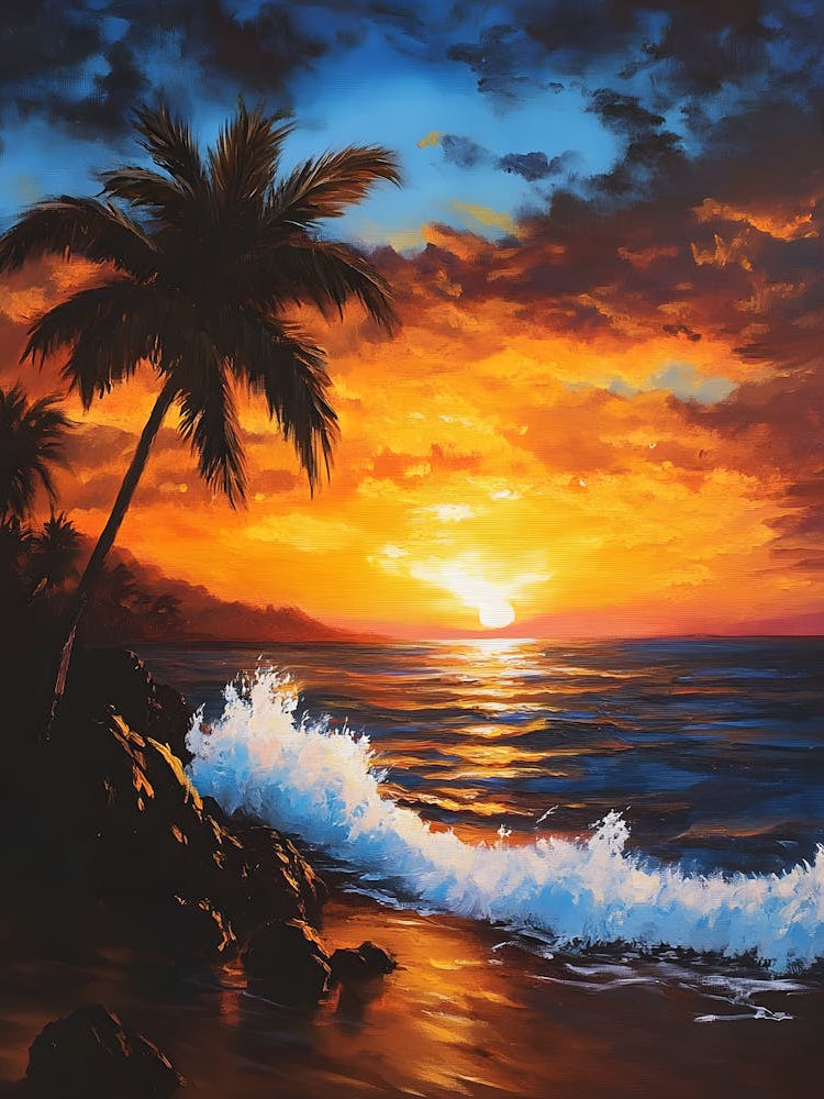 Sunset At The Beach 5