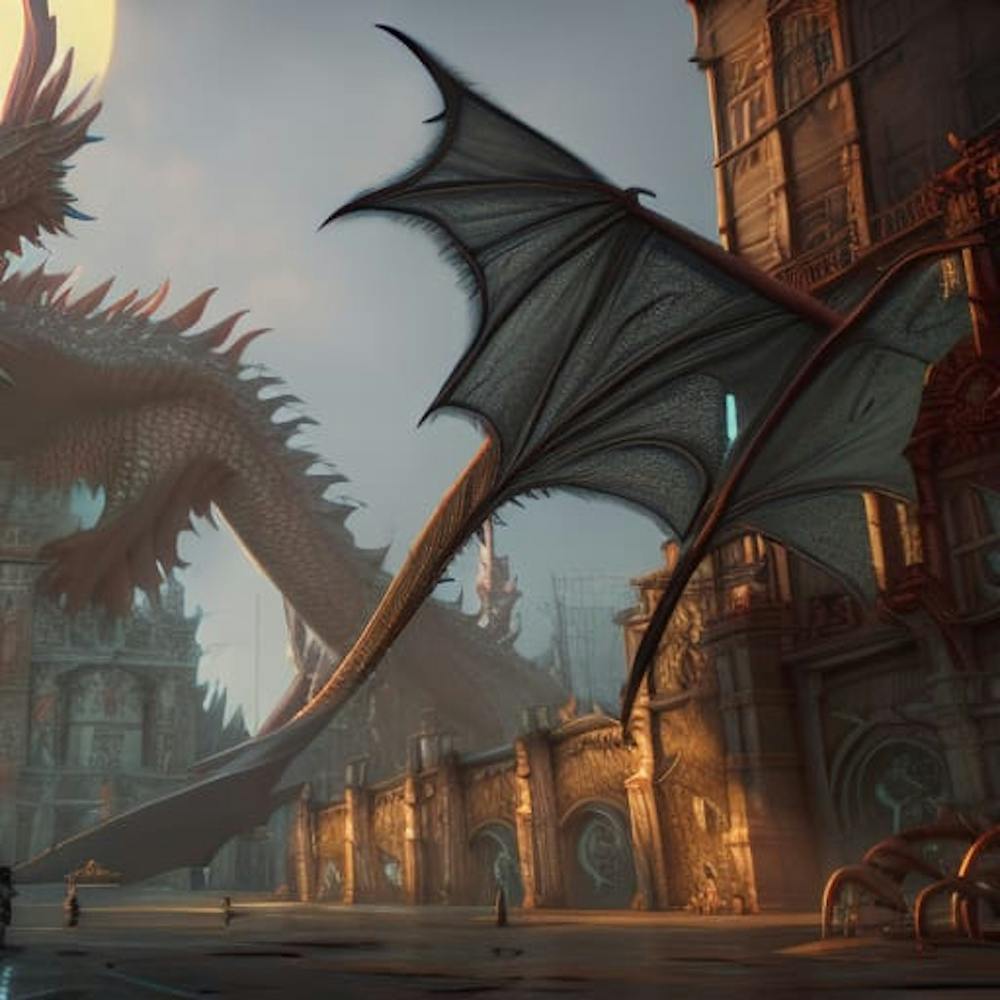 Dragon In The City