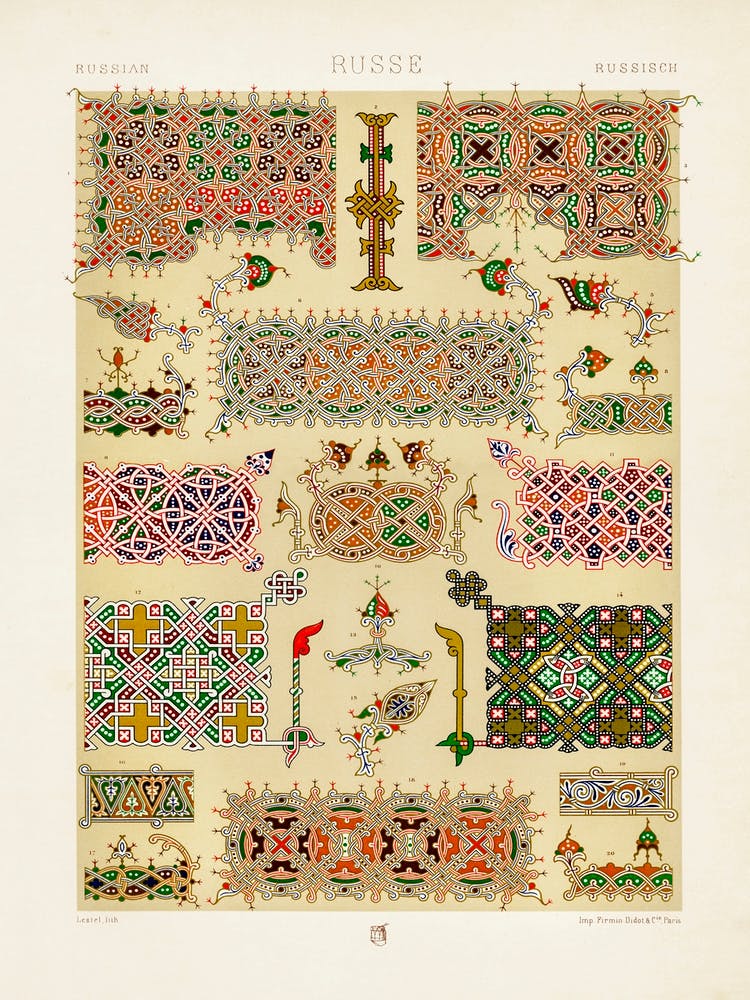 Russian Pattern, Albert Racine (4) 1