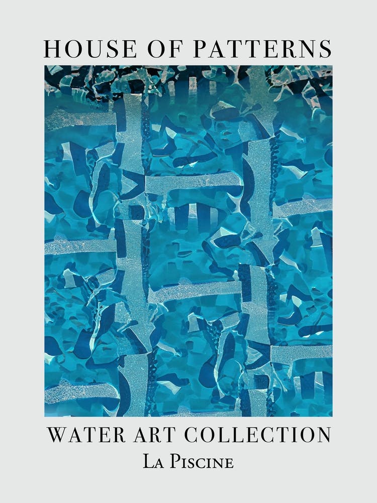 House Of Patterns La Piscine Water 16