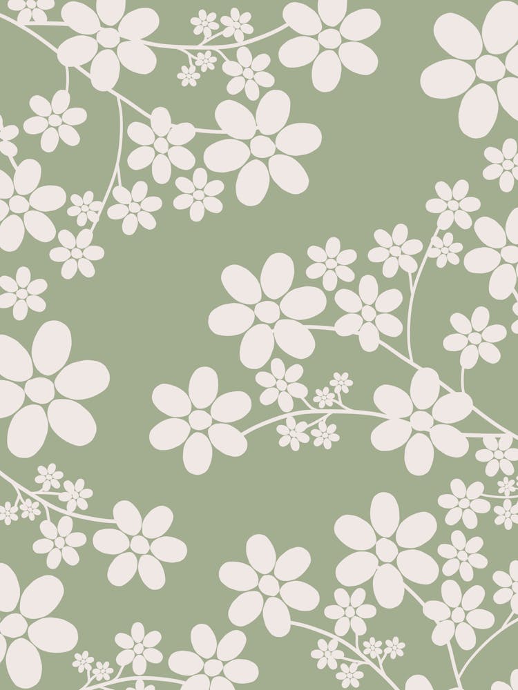 Cherry Blossom | 13 - Sage Green
