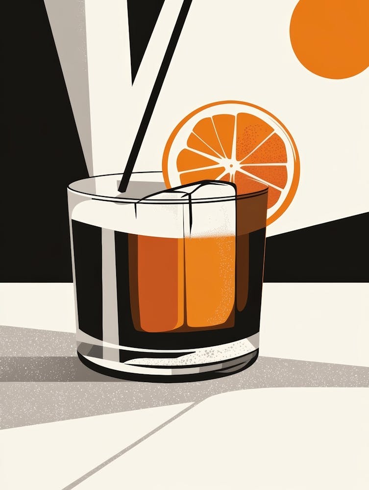 Cocktail in einem Glas