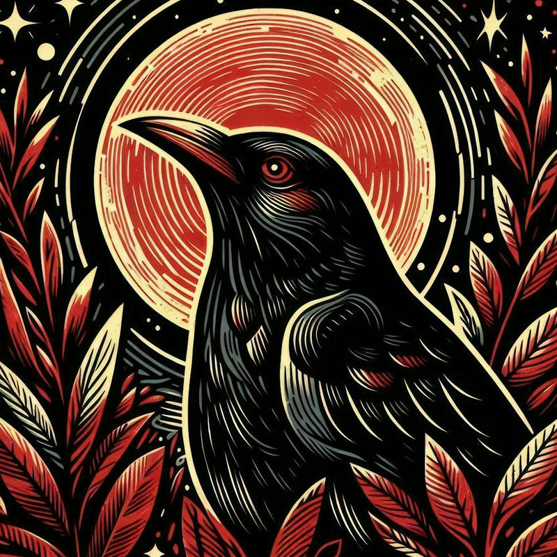 The Crow and Moon 9