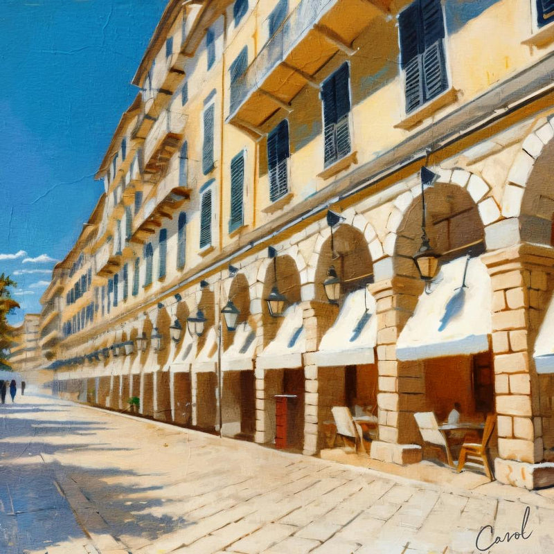 Liston Square, Corfu