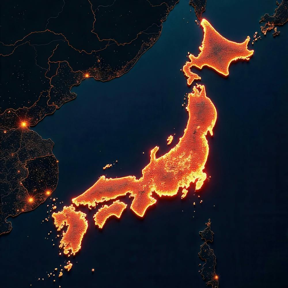 Japan At Night