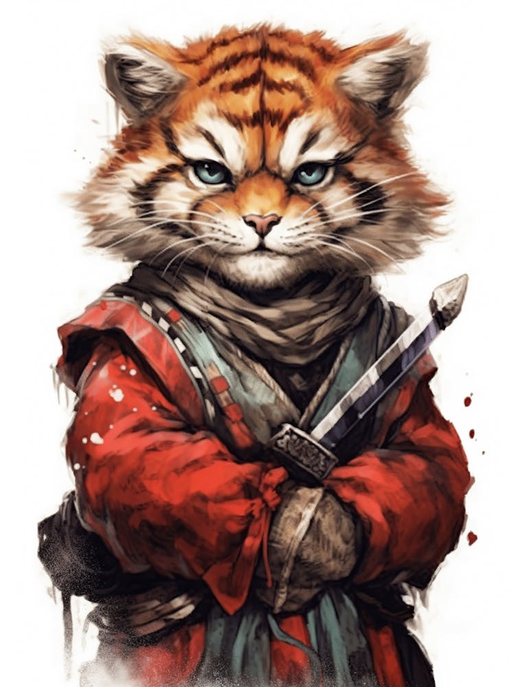 Samurai Cat 6