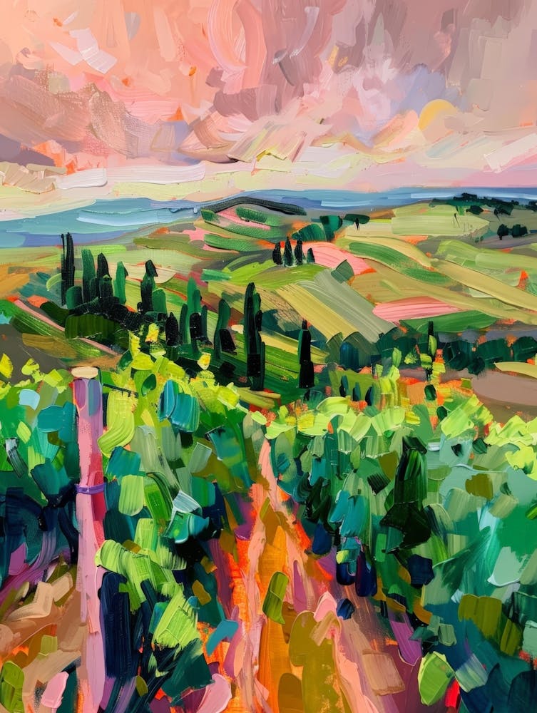 Tuscan Vineyard