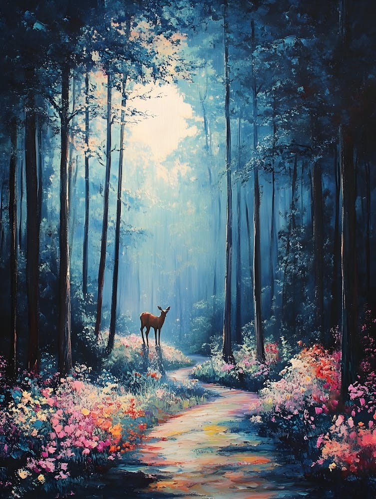 Deer In The Deep Woods 2