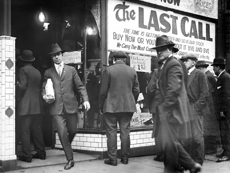 Vintage Wall Art Prohibition