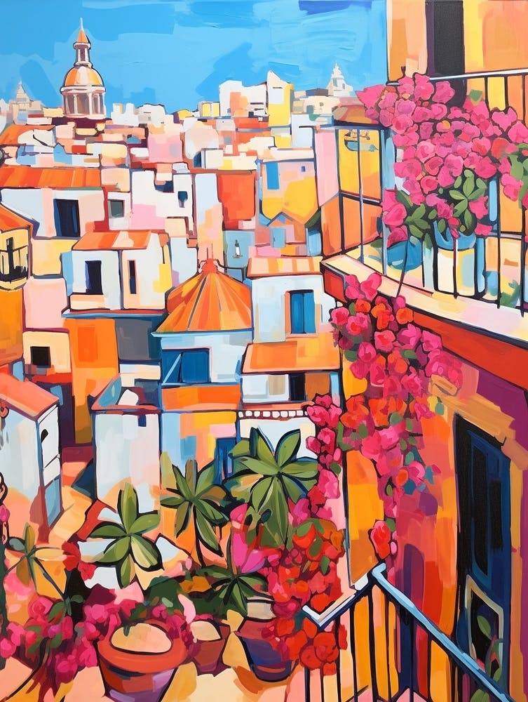 Valencia Spain 1 Fauvist Painting