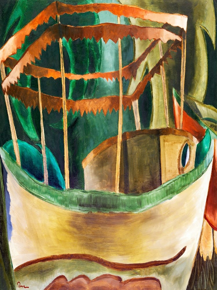 Boat In The Jungle 1