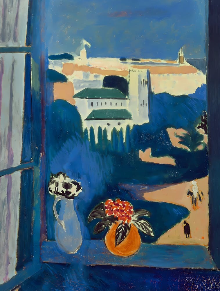 Henri Matisse - View From The Window In Tangier, 1912