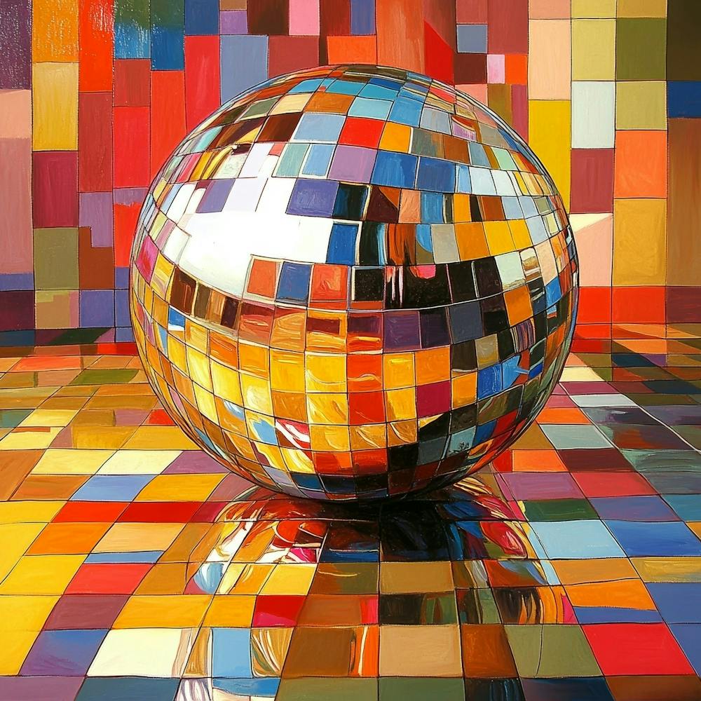 Disco Ball Art 28