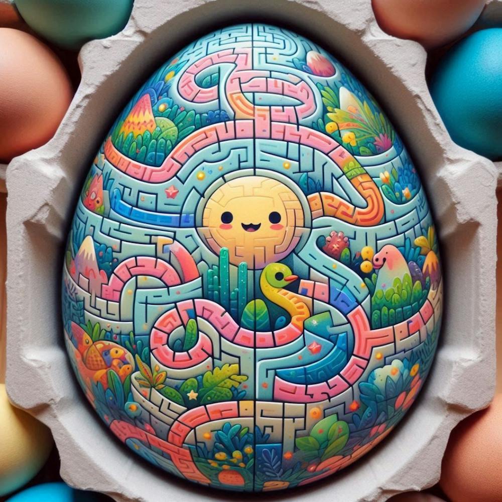 Easter Egg Maze