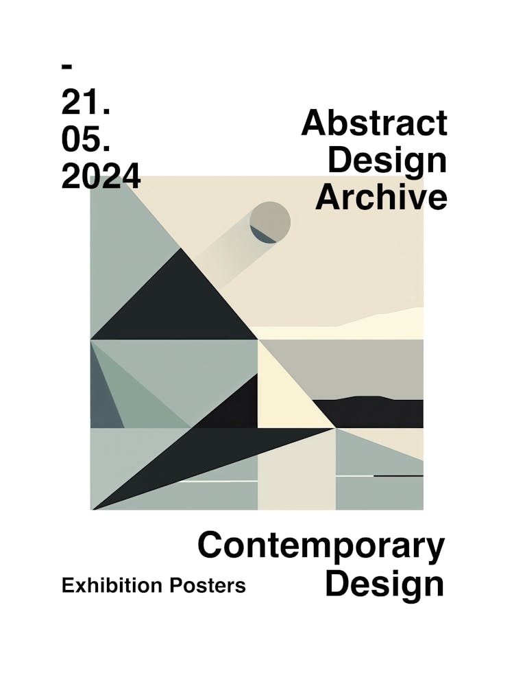 Abstract Design Archive Poster 47
