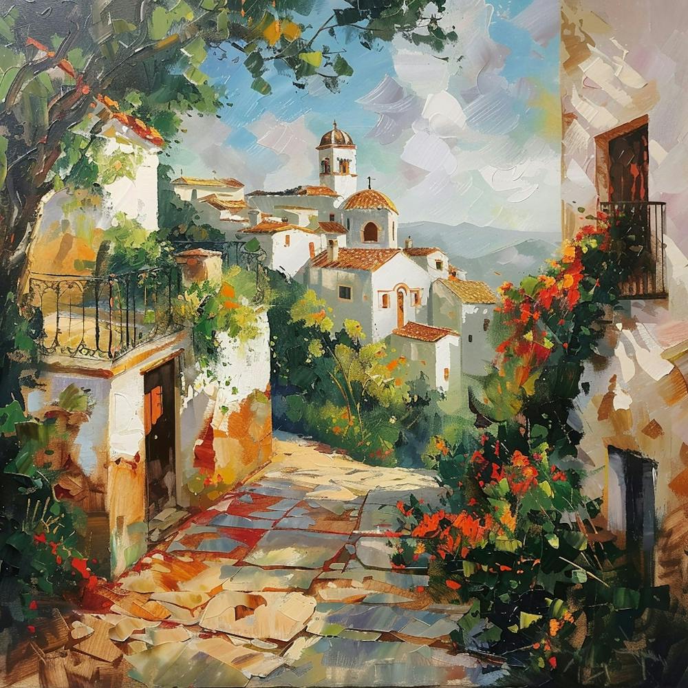 Village En Espagne