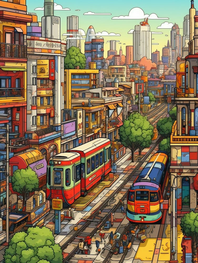 Milan Pixel Art 4