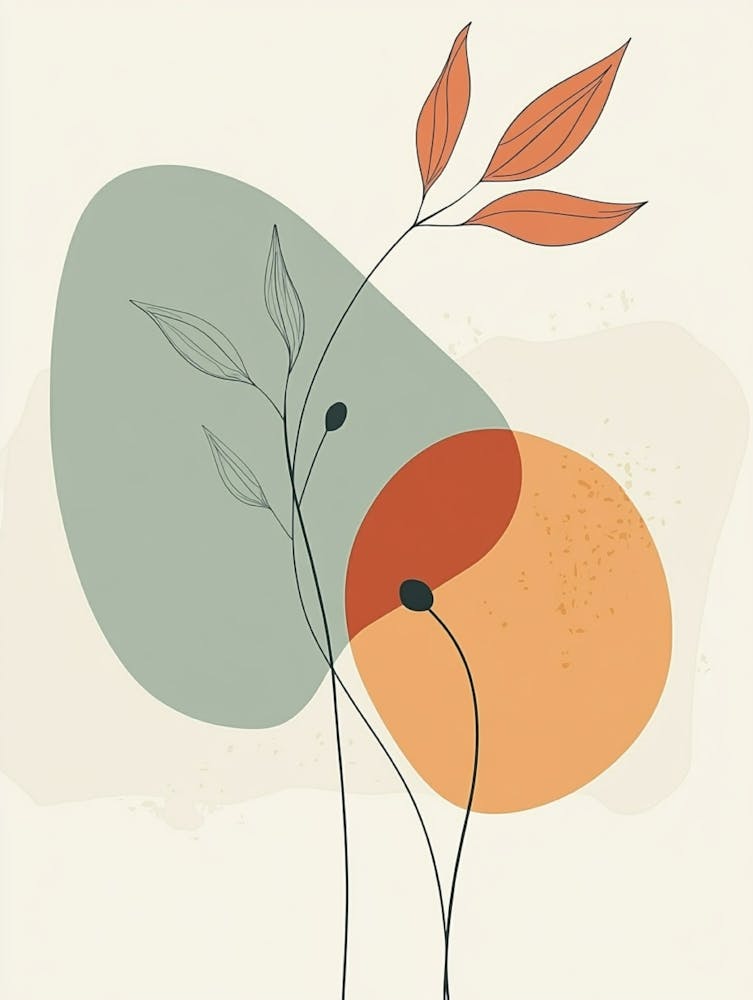 Abstrakte Blume 34