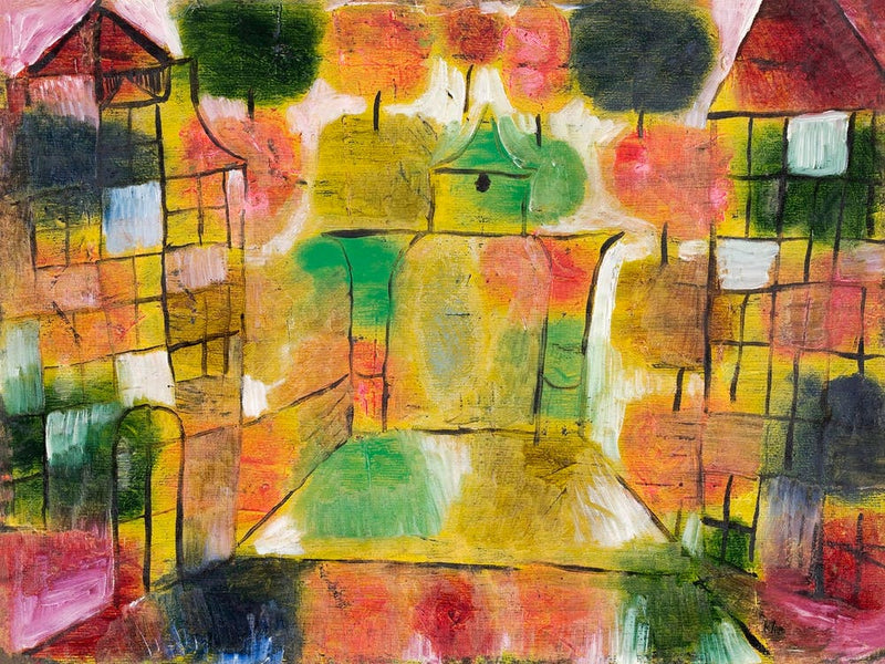 Tree And Architecture – Rhythms (1920), Paul Klee 1