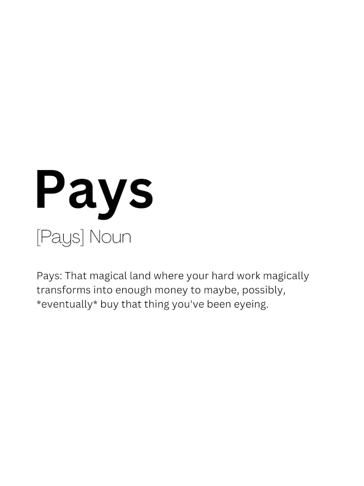 Pays Definition Meaning
