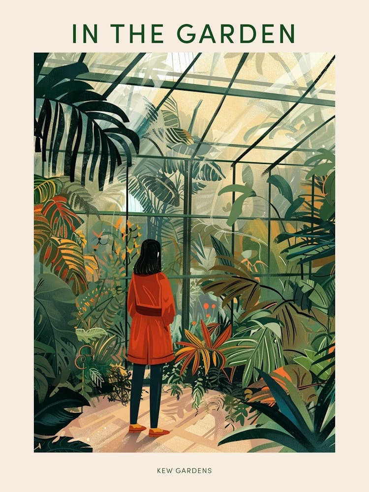In The Garden Poster Kew Gardens England 6