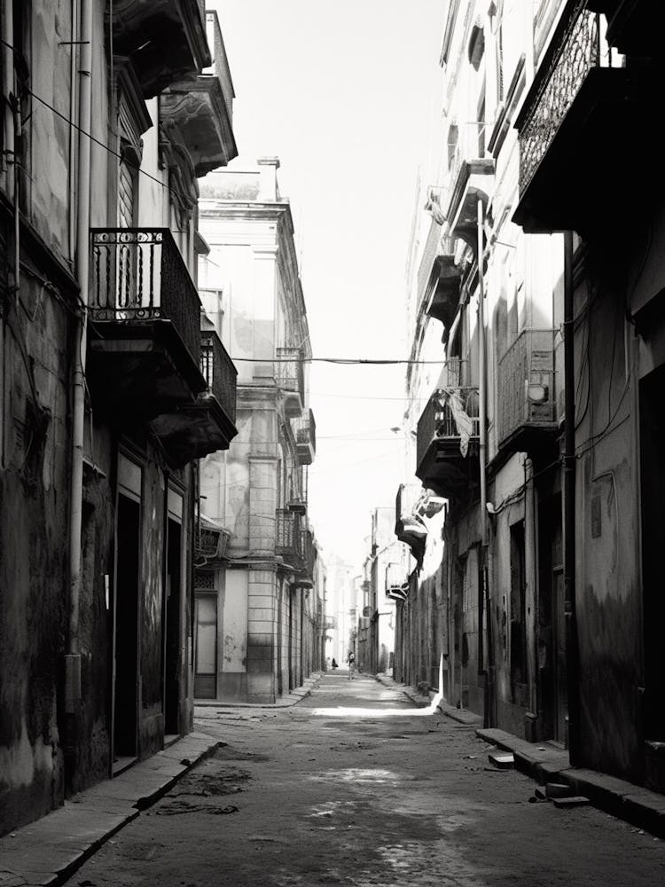 Catania, Italy, Black And White Photography 2