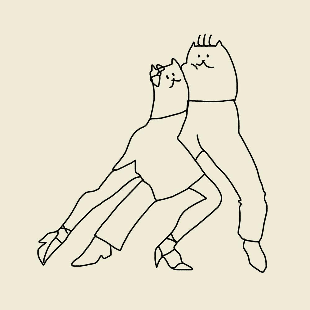 Waltz Cats Square