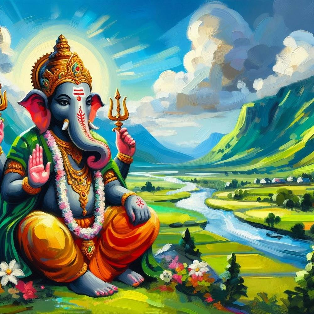 Ganesha Painting