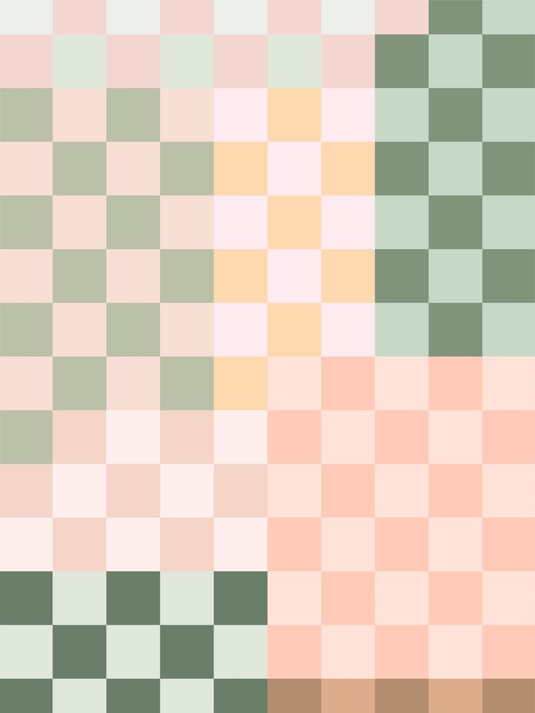 Pastel Checkered Pattern