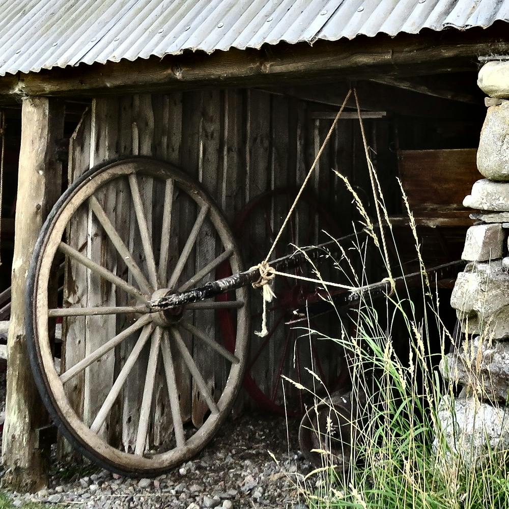 Old Wooden Wagon