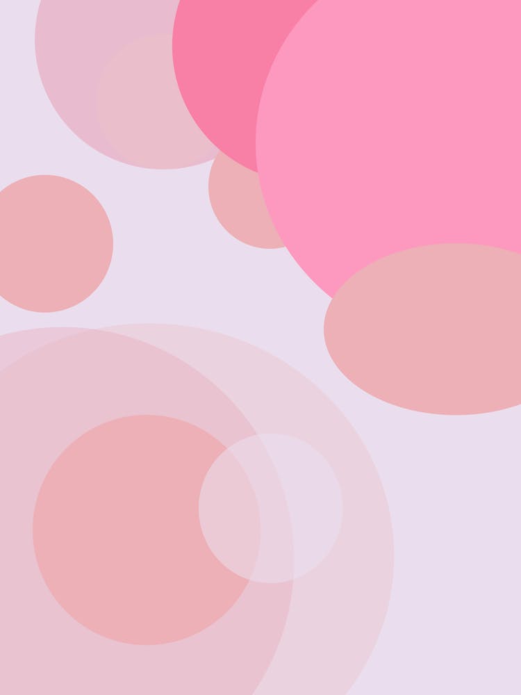 Pastel Purple And Pink Abstract