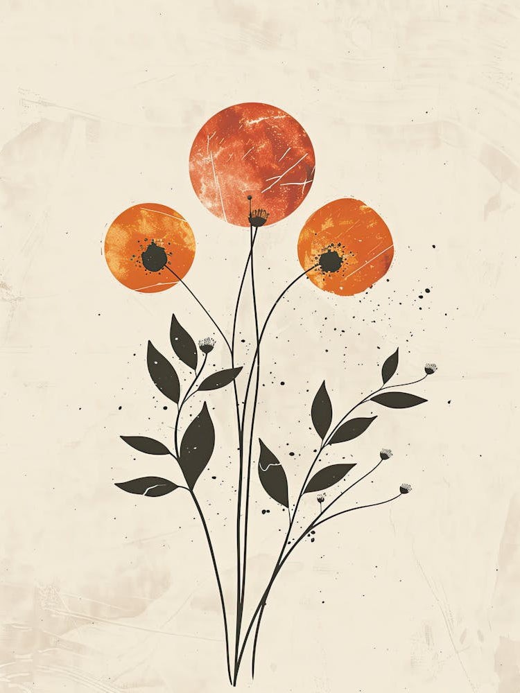 Abstract Horizons Mid Century Style 1