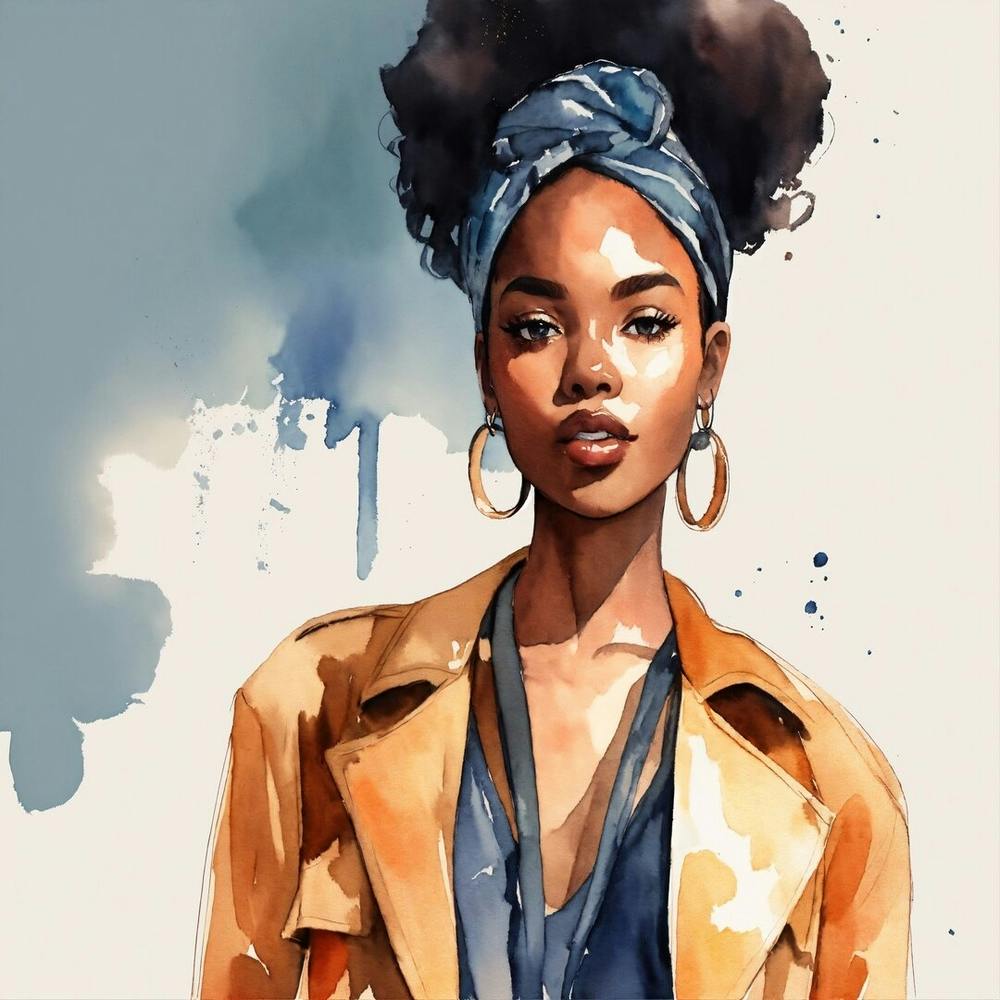 Watercolor Fashion Illustration