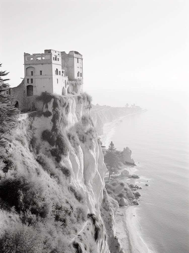 Tropea, Italy, Black And White Photography 2