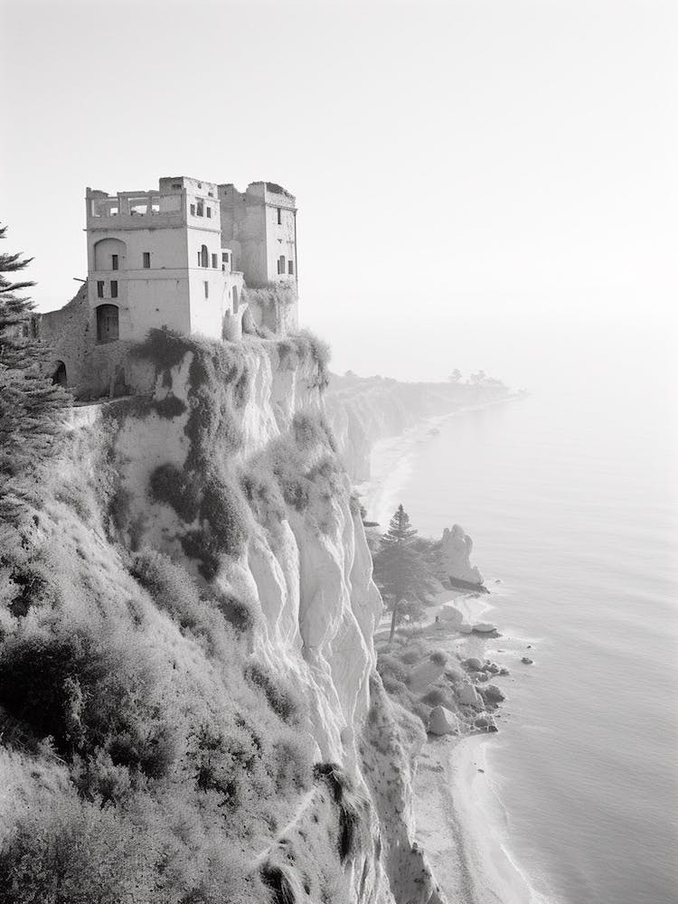 Tropea, Italy, Black And White Photography 2